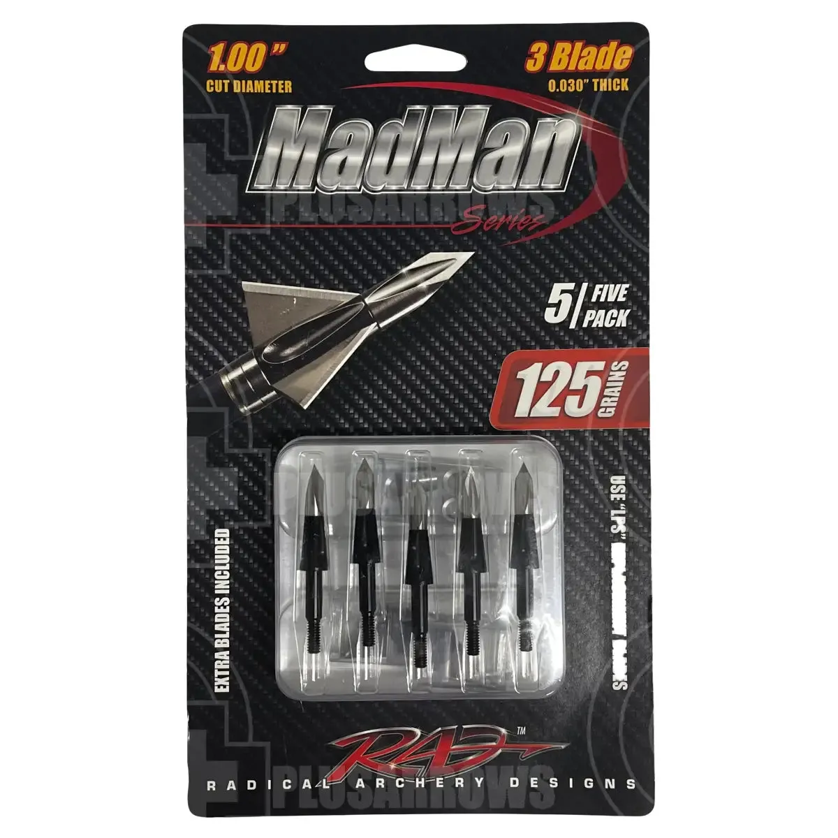 RAD MadMan LPS Broadhead (5 Pack)