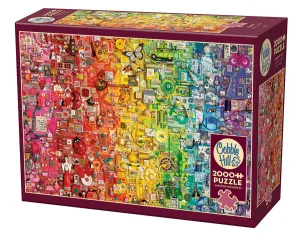 Rainbow 2000pc Compact Puzzle