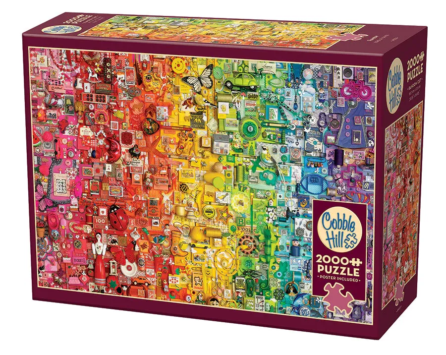 Rainbow 2000pc Compact Puzzle