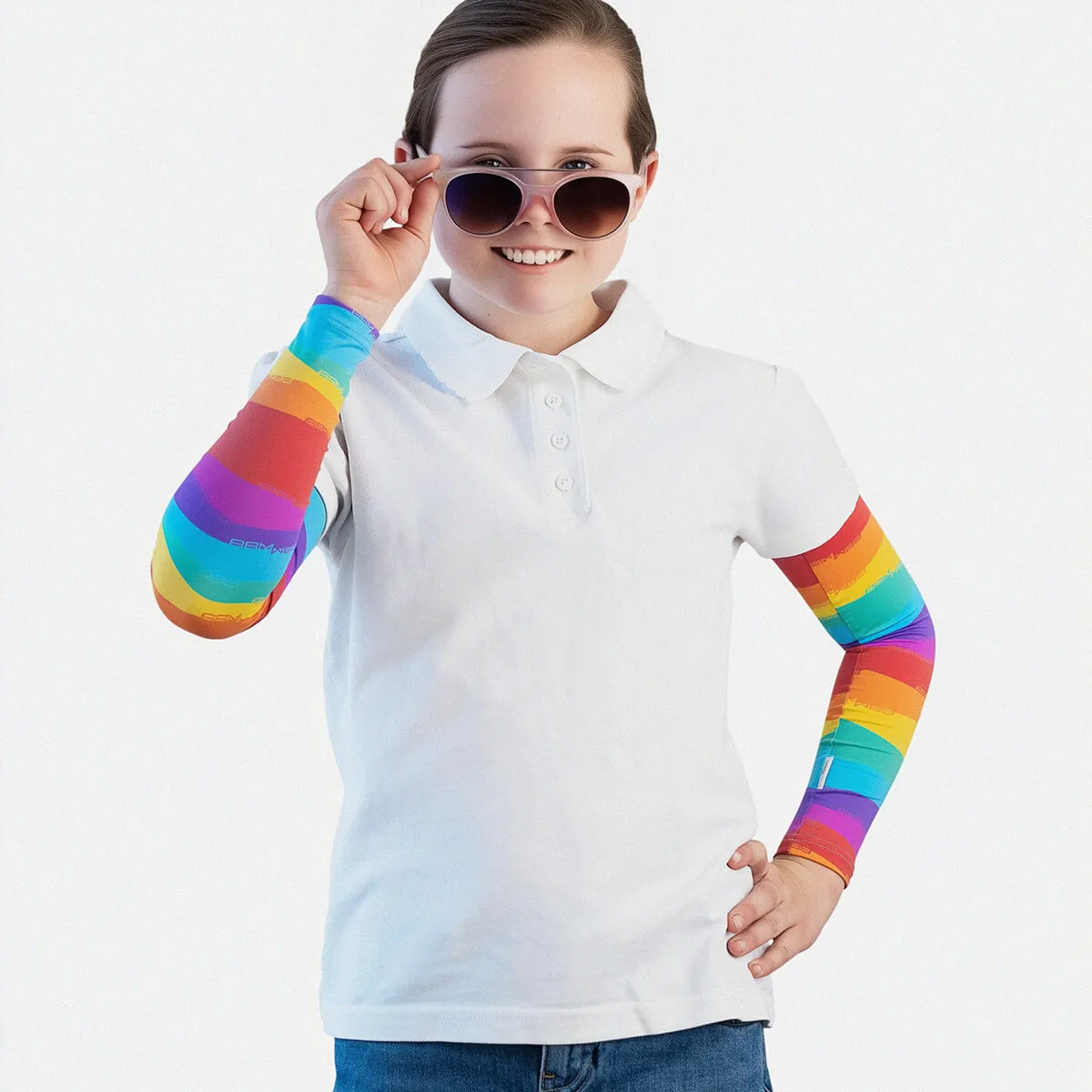 Rainbow Kids Arm Sleeves