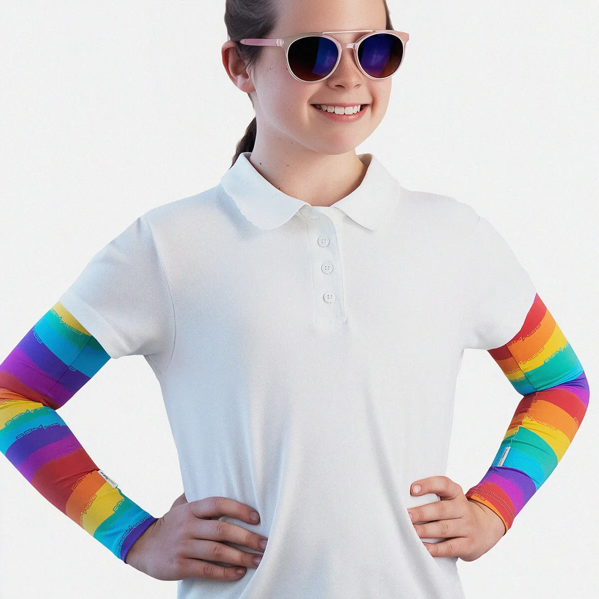 Rainbow Kids Arm Sleeves