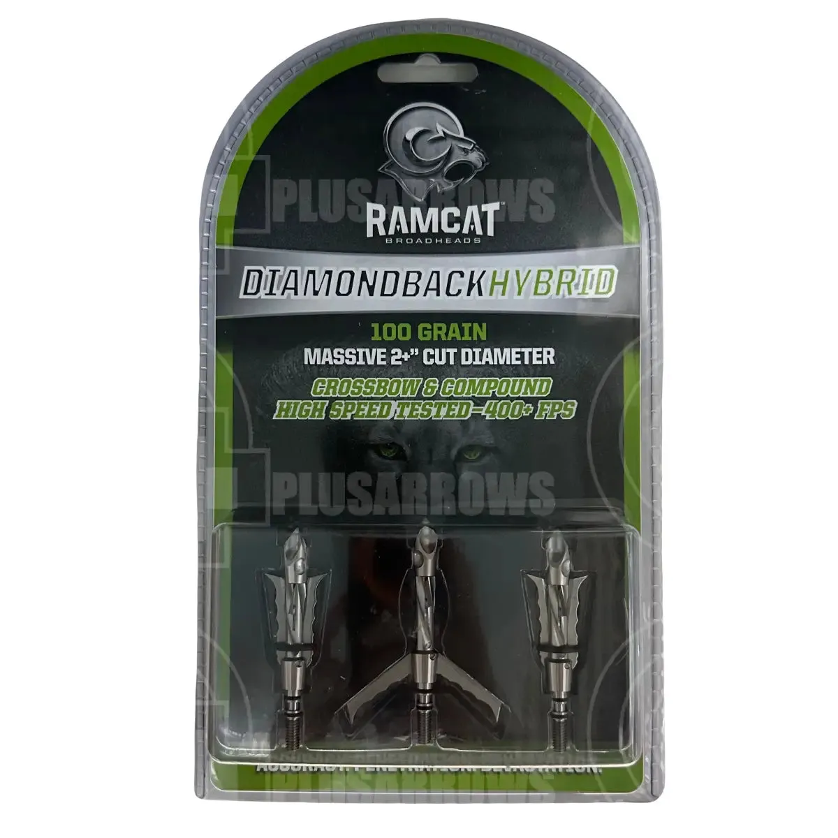 Ramcat Diamondback Hybrid Broadhead (3 Pack)