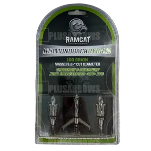 Ramcat Diamondback Hybrid Broadhead (3 Pack)