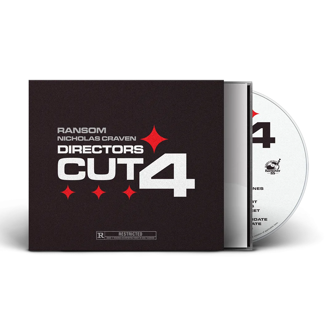 Ransom x Nicholas Craven - Directors Cut 4 (Jewel Case CD With O-Card) (Glass Mastered CD's)