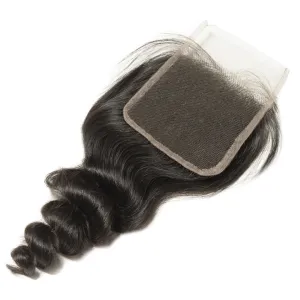 RAW INDIAN LOOSE WAVE LACE CLOSURE