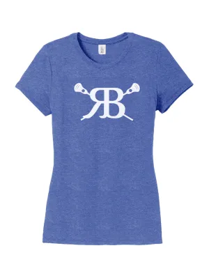 RB Lacrosse Tri-Blend Ladies T-Shirt