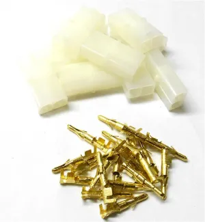 RC R/C 7.2v Tamiya Battery Large Female Connector Plug Set Gold Pins 10