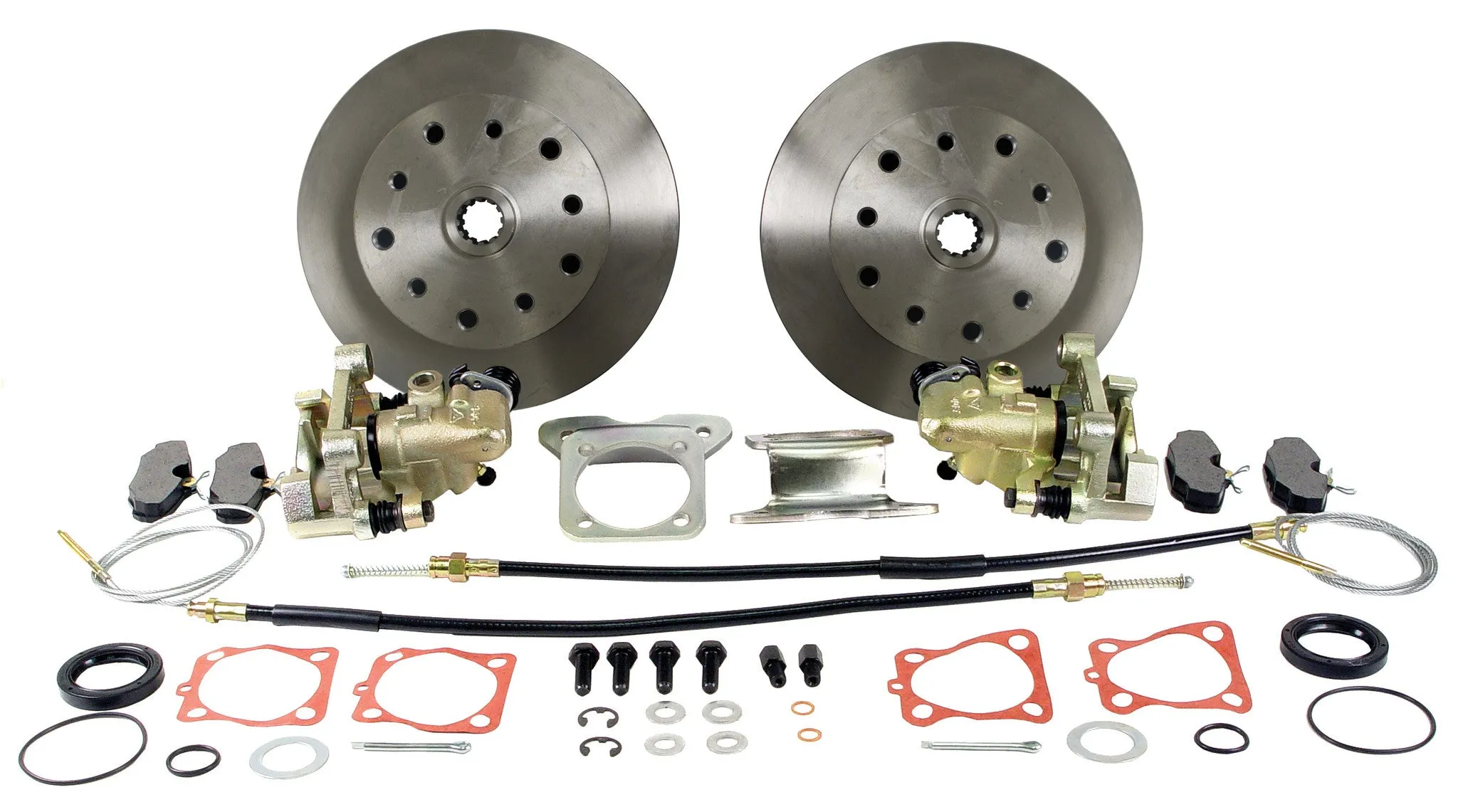 REAR DISC BRAKE KIT Fits 5 x 130mm Porsche bolt pattern swing axles to 1967