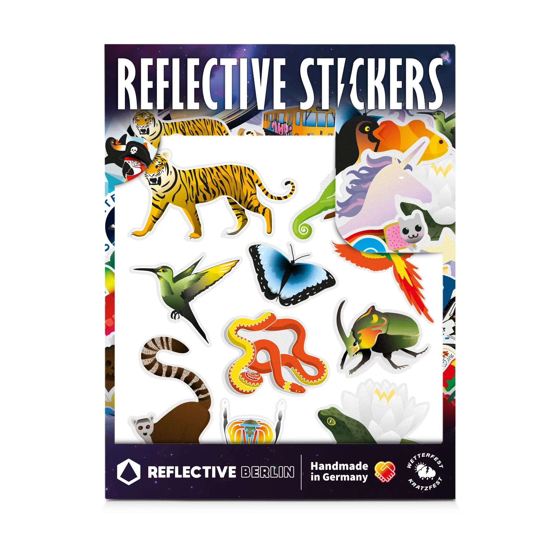 Reflexsticker KID Set: Dschungel