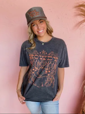Restock* Howdy Pumpkin: Charcoal