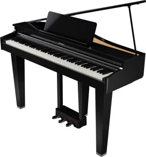 Roland GP-3PE Compact Digital Grand Piano w/Matching Bench - Polished Ebony