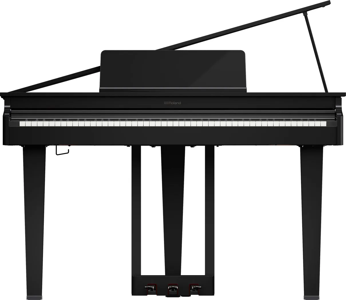 Roland GP-3PE Compact Digital Grand Piano w/Matching Bench - Polished Ebony
