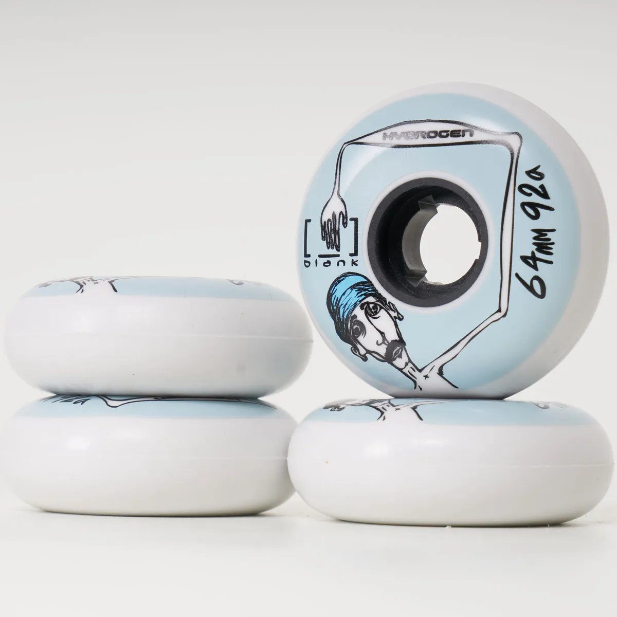 Rollerblade Hydrogen Street 64mm Wheels - 4 Set