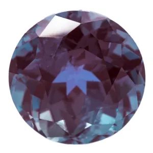 Round Chatham Lab-Grown Alexandrite Gems