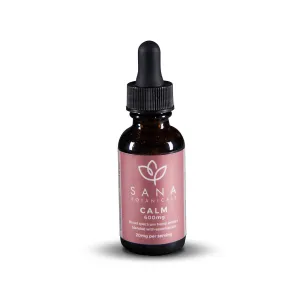 SANA BOTANICALS SUBLINGUAL OIL | CALM | 600MG | BROAD SPECTRUM