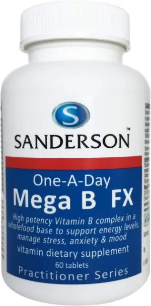 Sanderson One A Day Mega B Fx 60s
