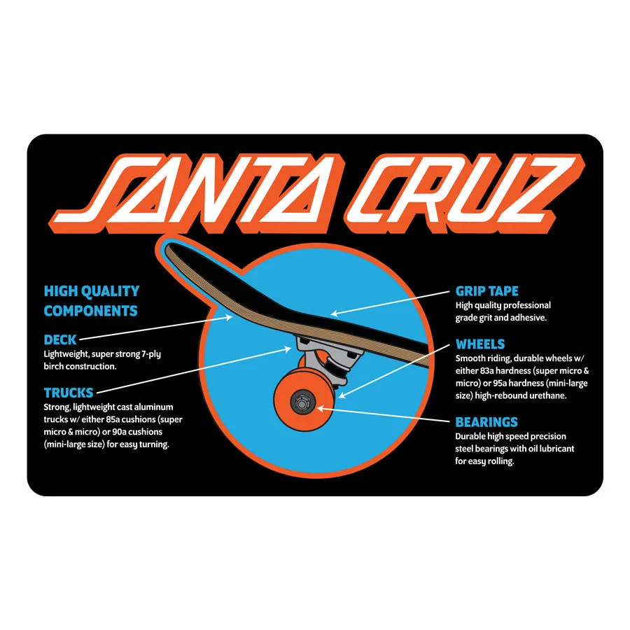 Santa Cruz Classic Dot Full Complete 8.0" Black