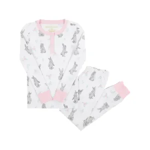 Sara Jane’s Sweet Dream Set, Broad St. Bunnies (Pink) with Palm Beach Pink