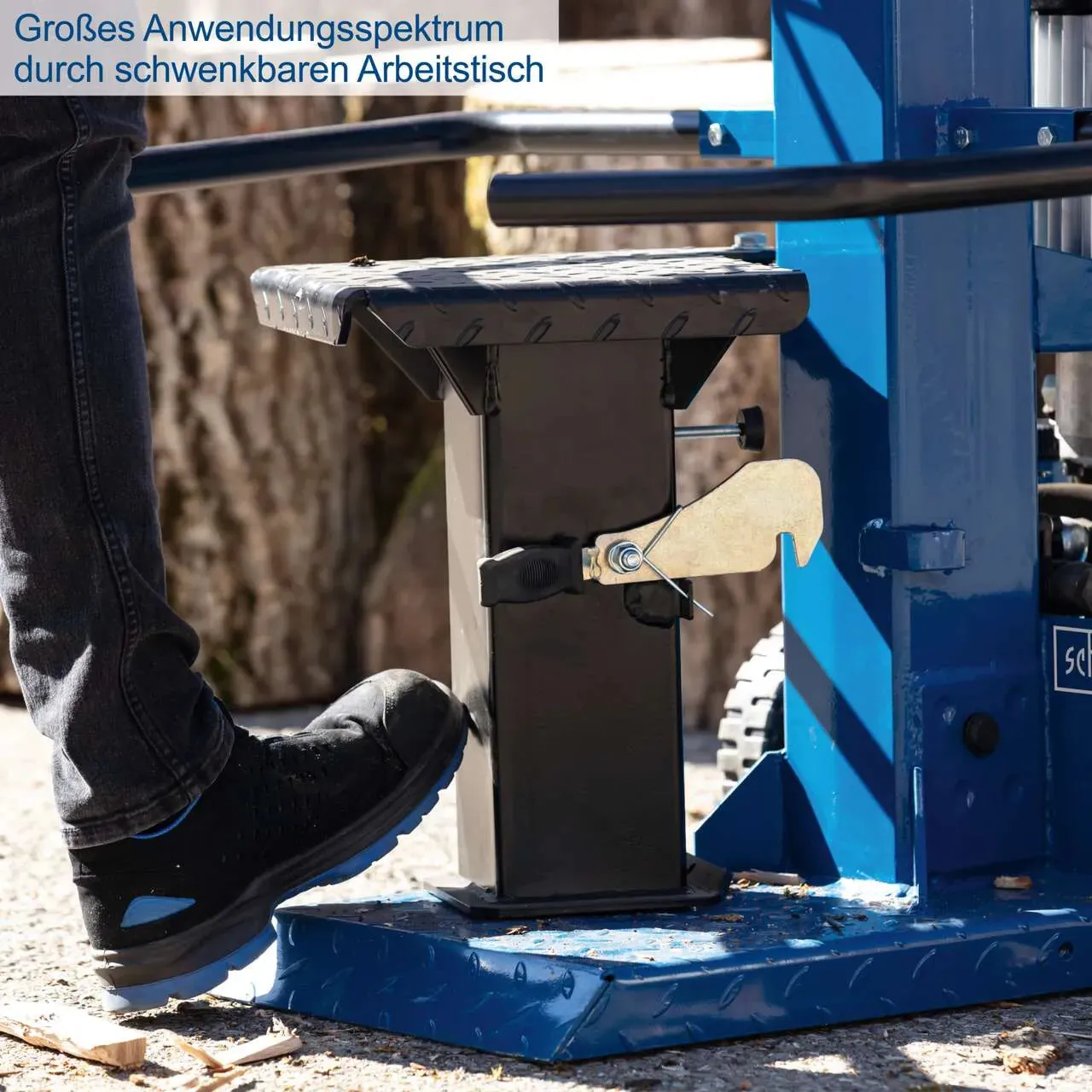 Scheppach pystyhalkomakone Compact 8 400V