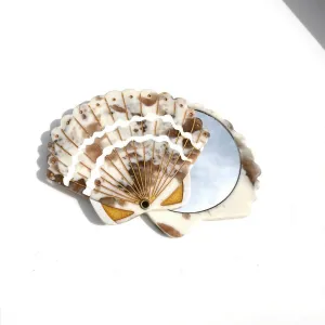 Seashell Compact Mirror