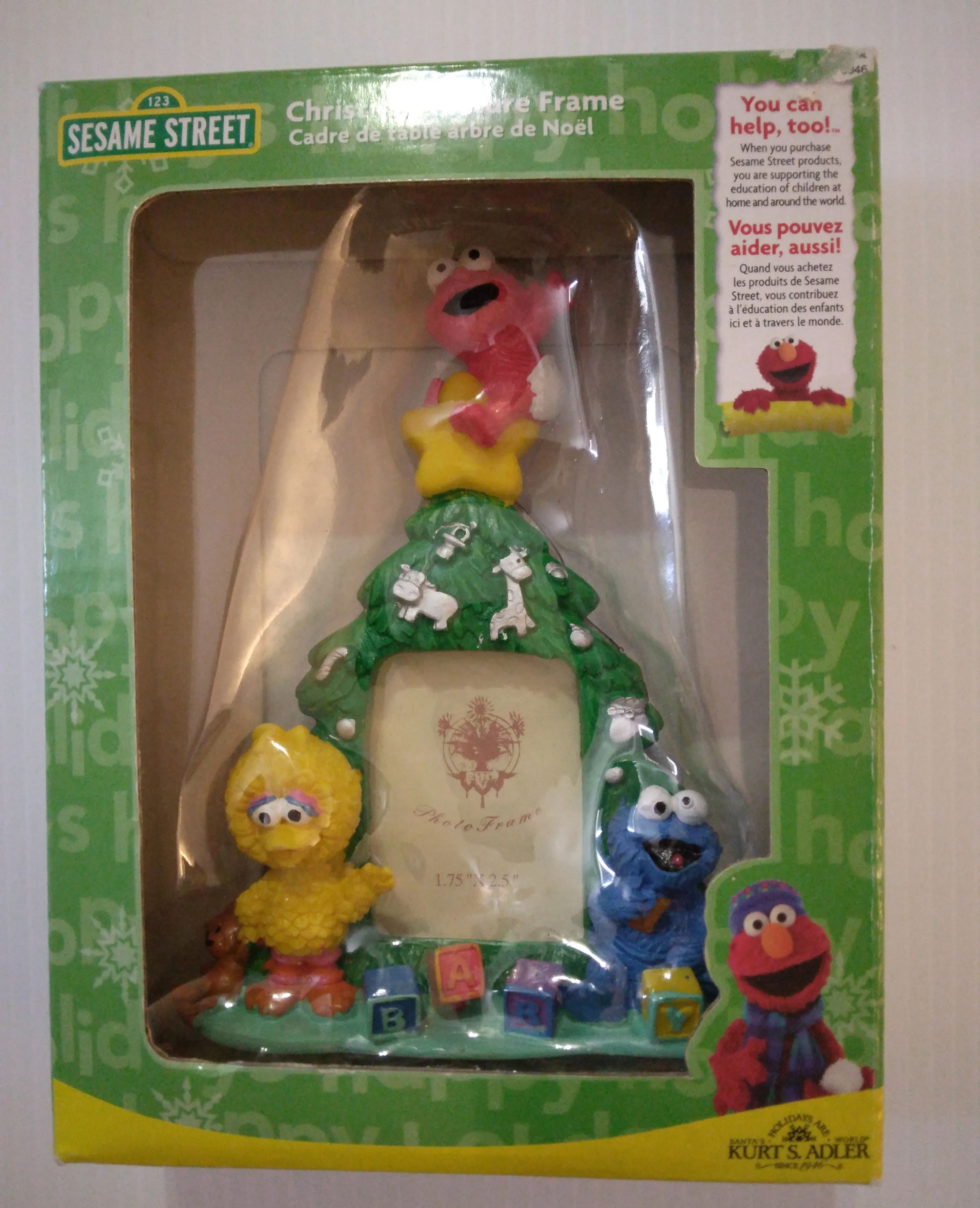 Sesame Street Christmas Picture Frame