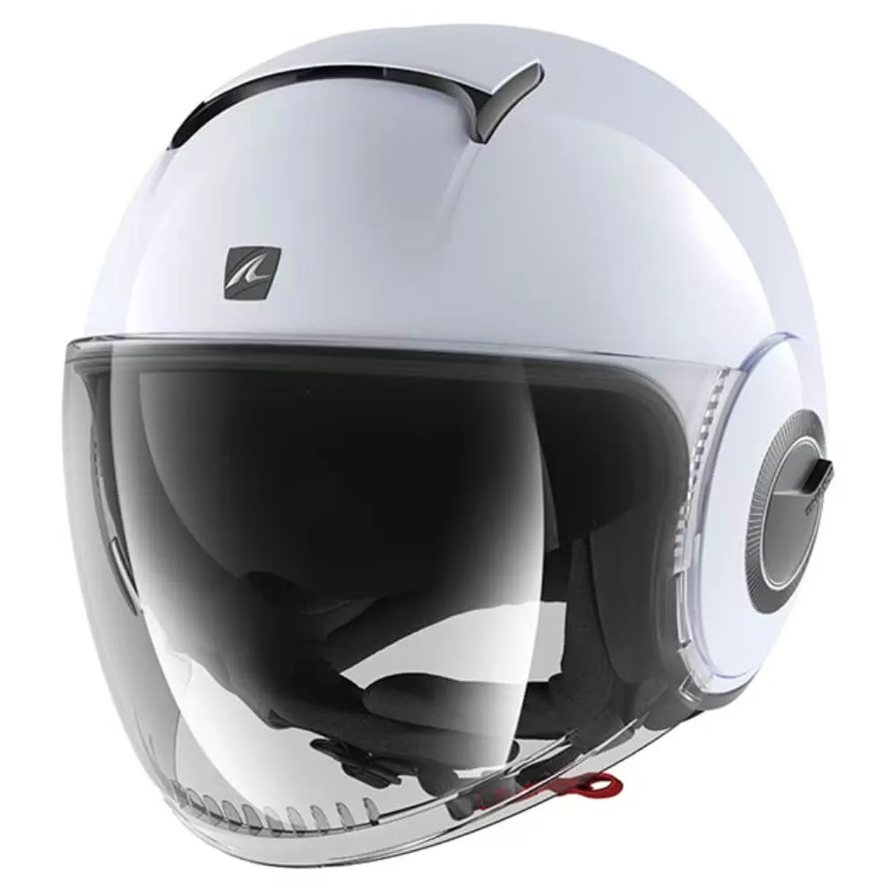 Shark Nano Helmet Blank White