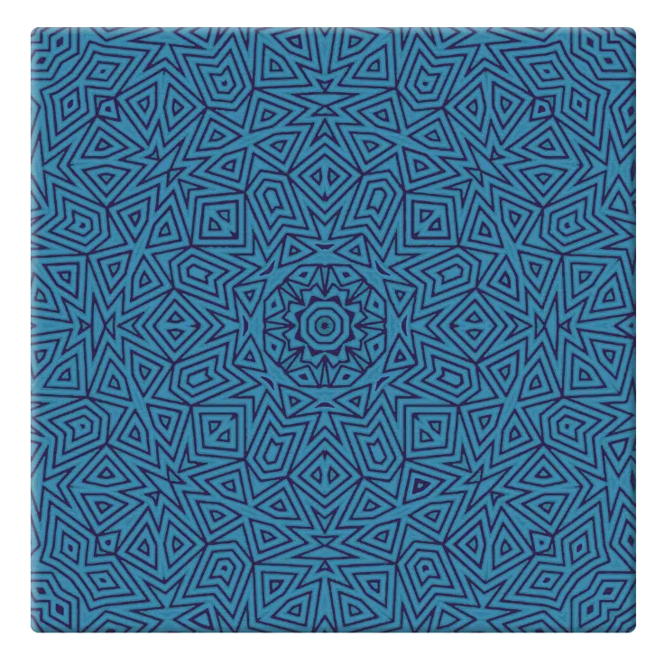 Sharp Blue Canvas Wrap
