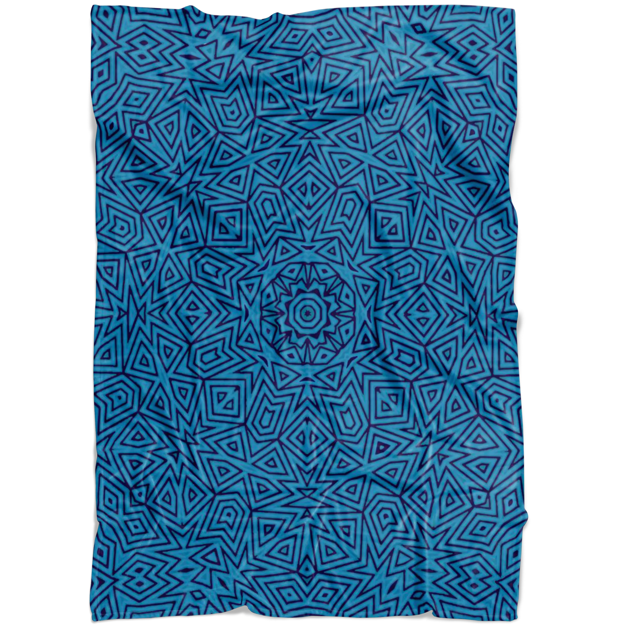 Sharp Blue Fleece
