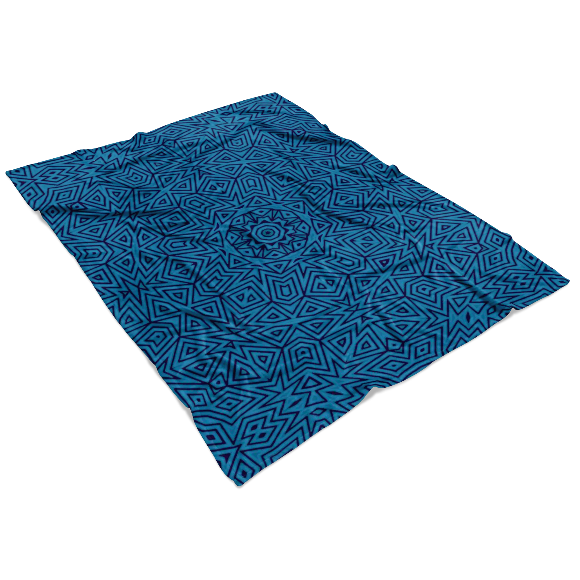 Sharp Blue Fleece
