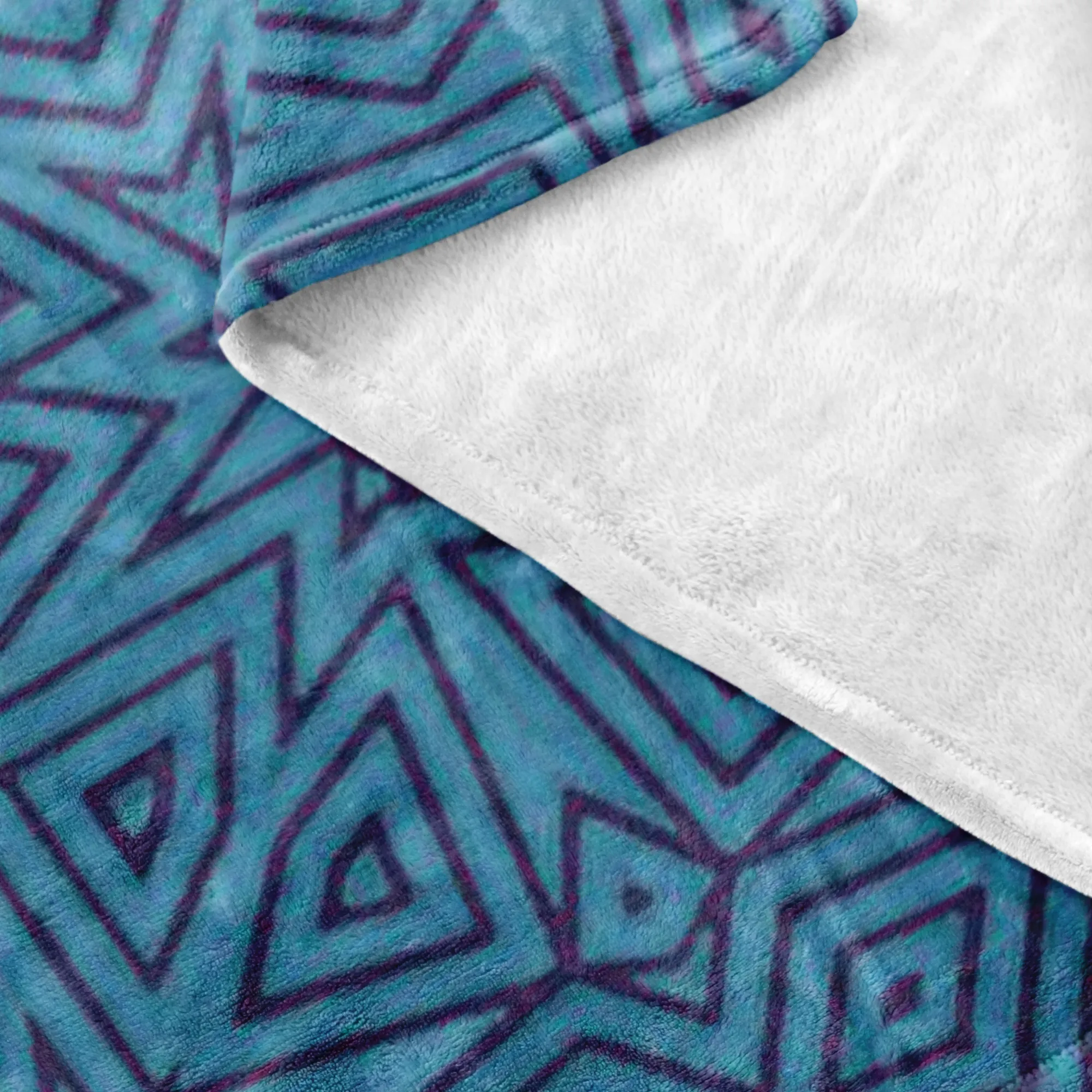 Sharp Blue Fleece
