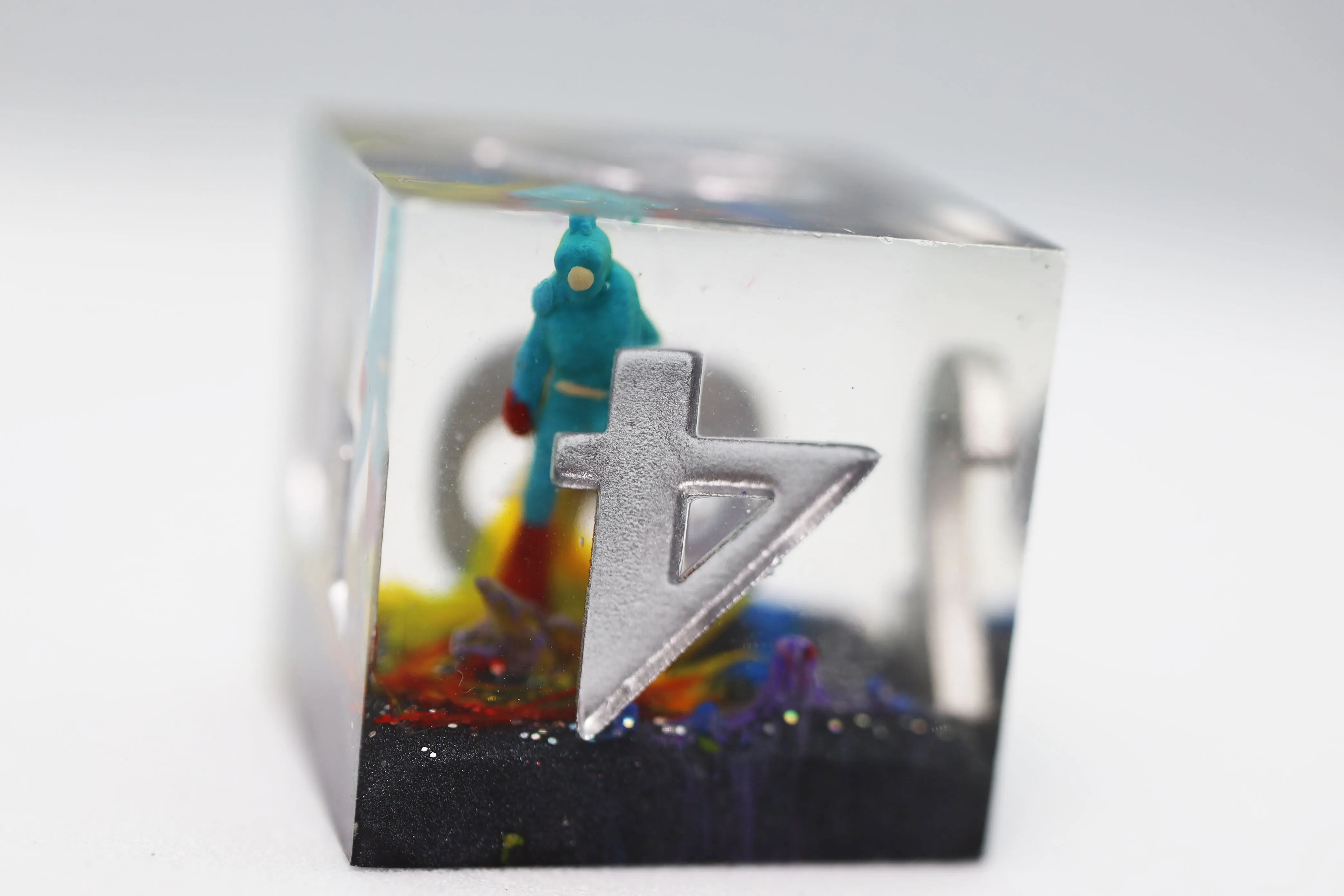 Sharp Edge Resin RPG Dice Set - Steve the Scuba Diver