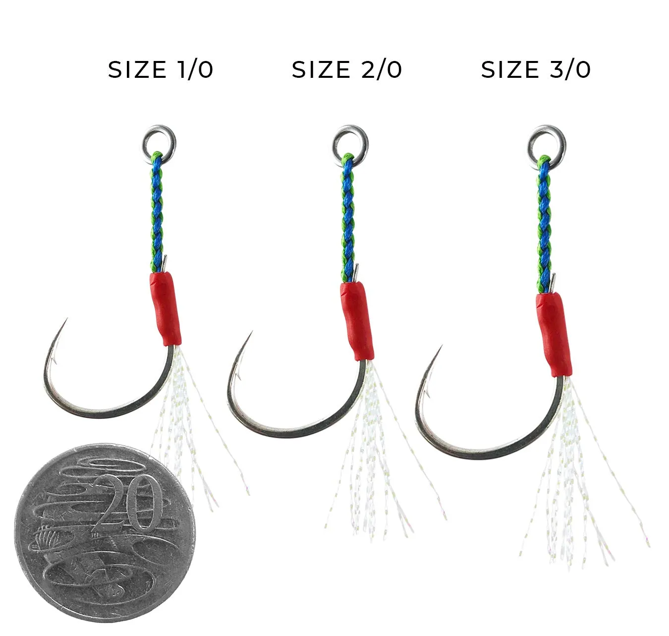 Shinto Pro Hard Mono Core Single Assist Hooks