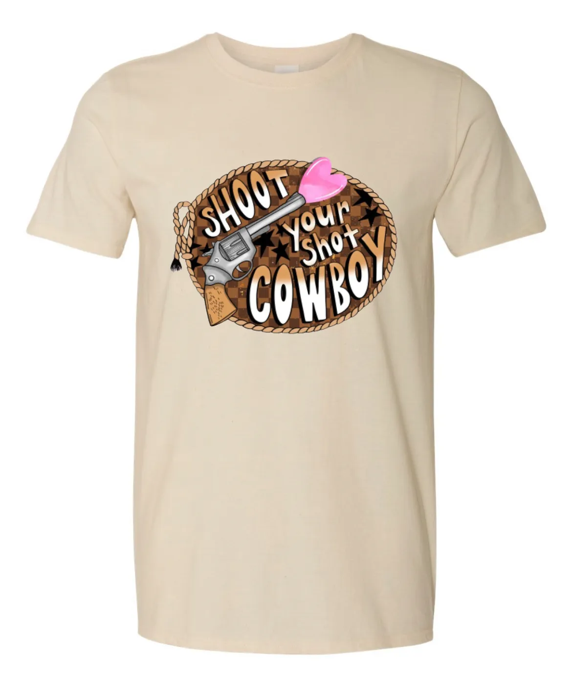 Shoot Your Shot Cowboy Tee