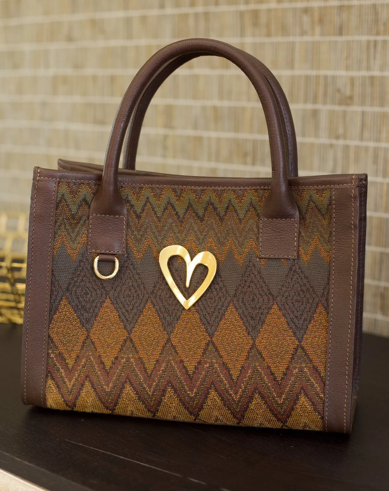 Sienna Tote Bag - Brown [ Small ]