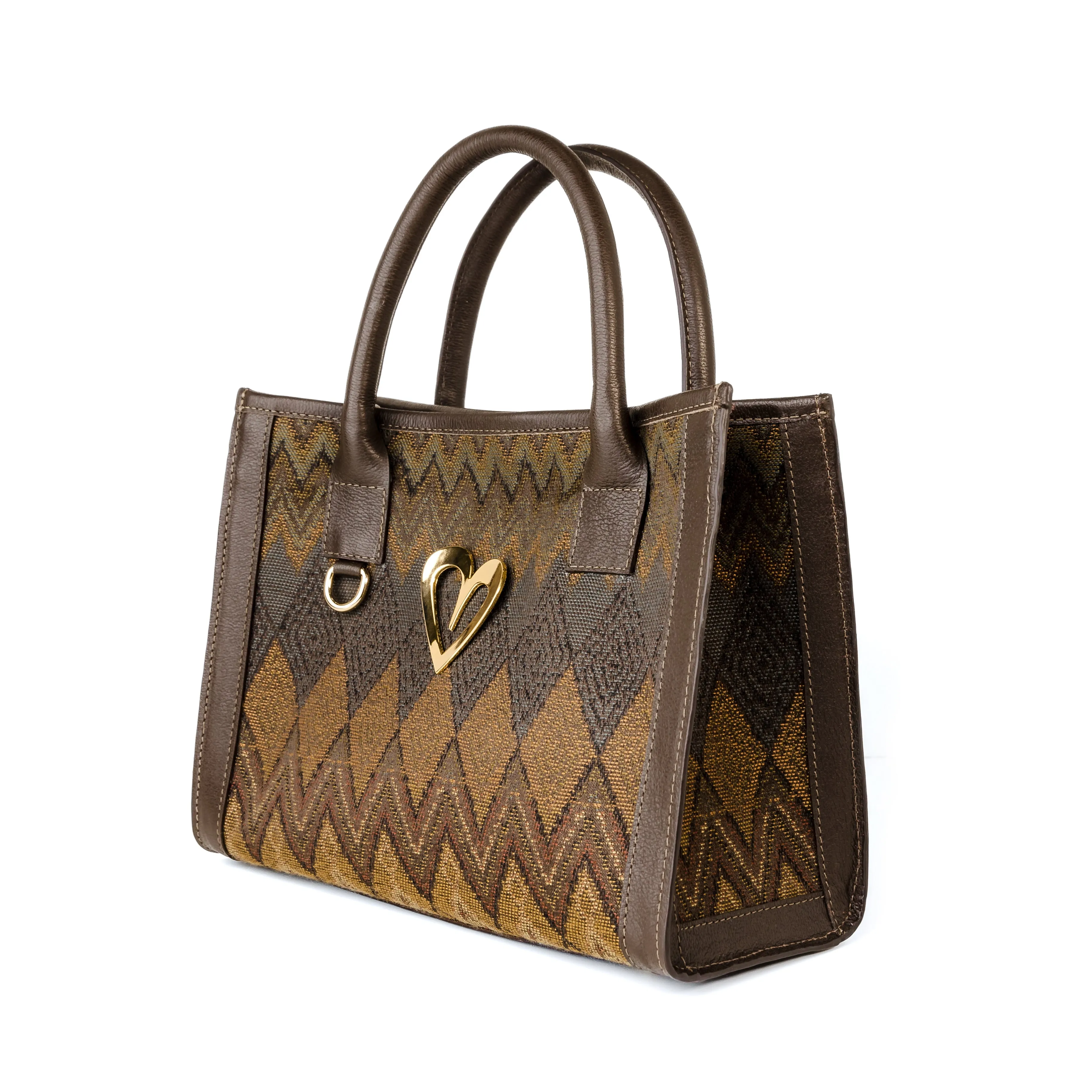 Sienna Tote Bag - Brown [ Small ]