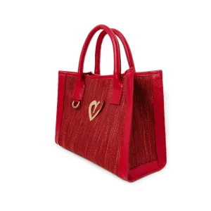 Sienna Tote Bag - Red [ Small ]