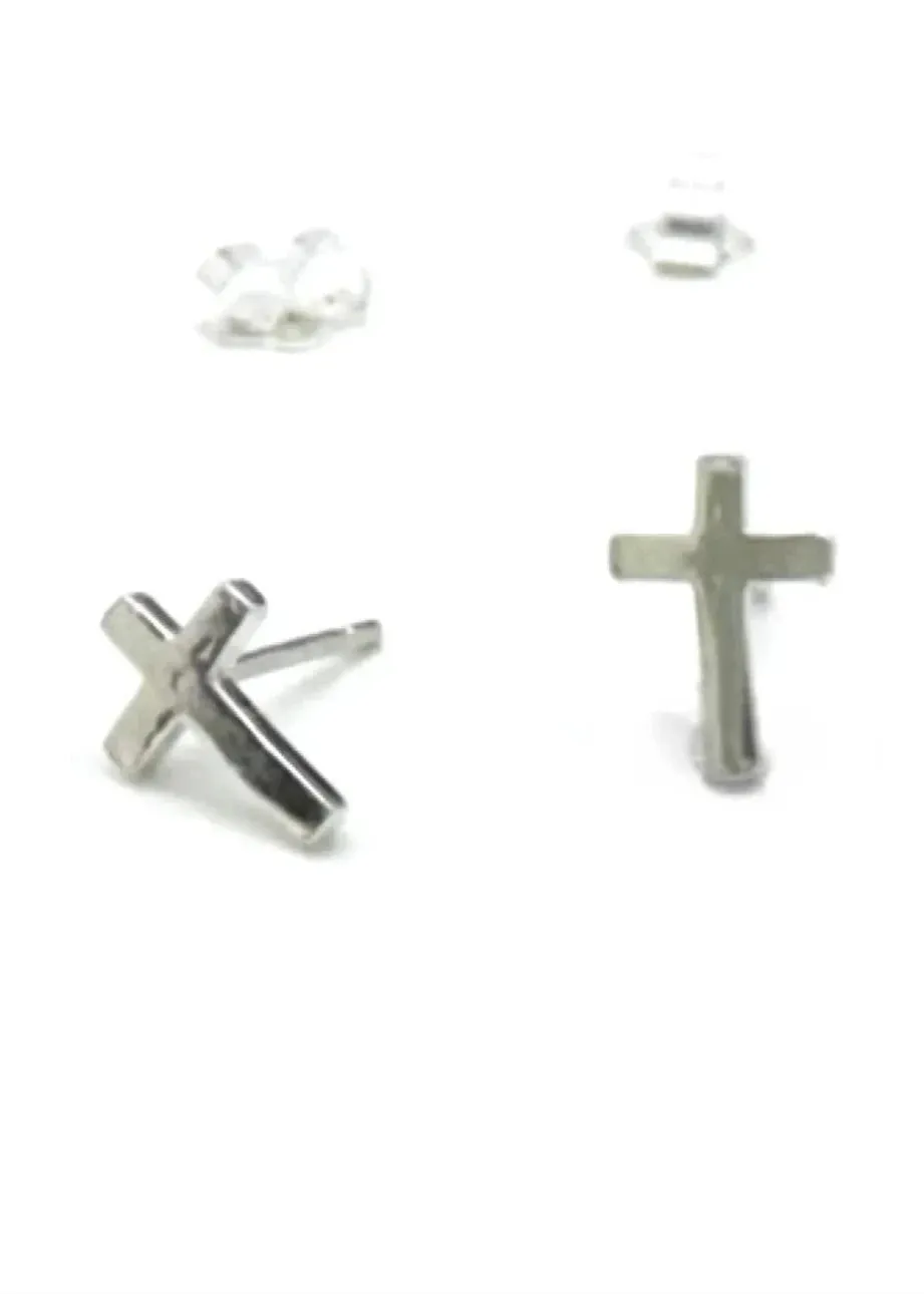 Silver Girl Tiny Cross Post