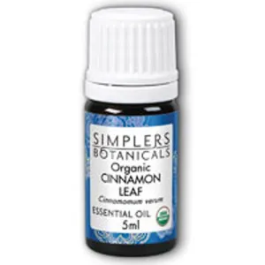 Simplers Botanicals Organic Cinnamon Leaf 5 Ml