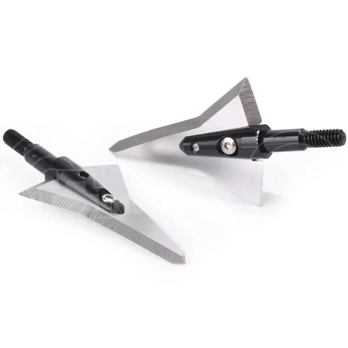 Single Bevel 2 Blade Broad Heads (6 Pack)