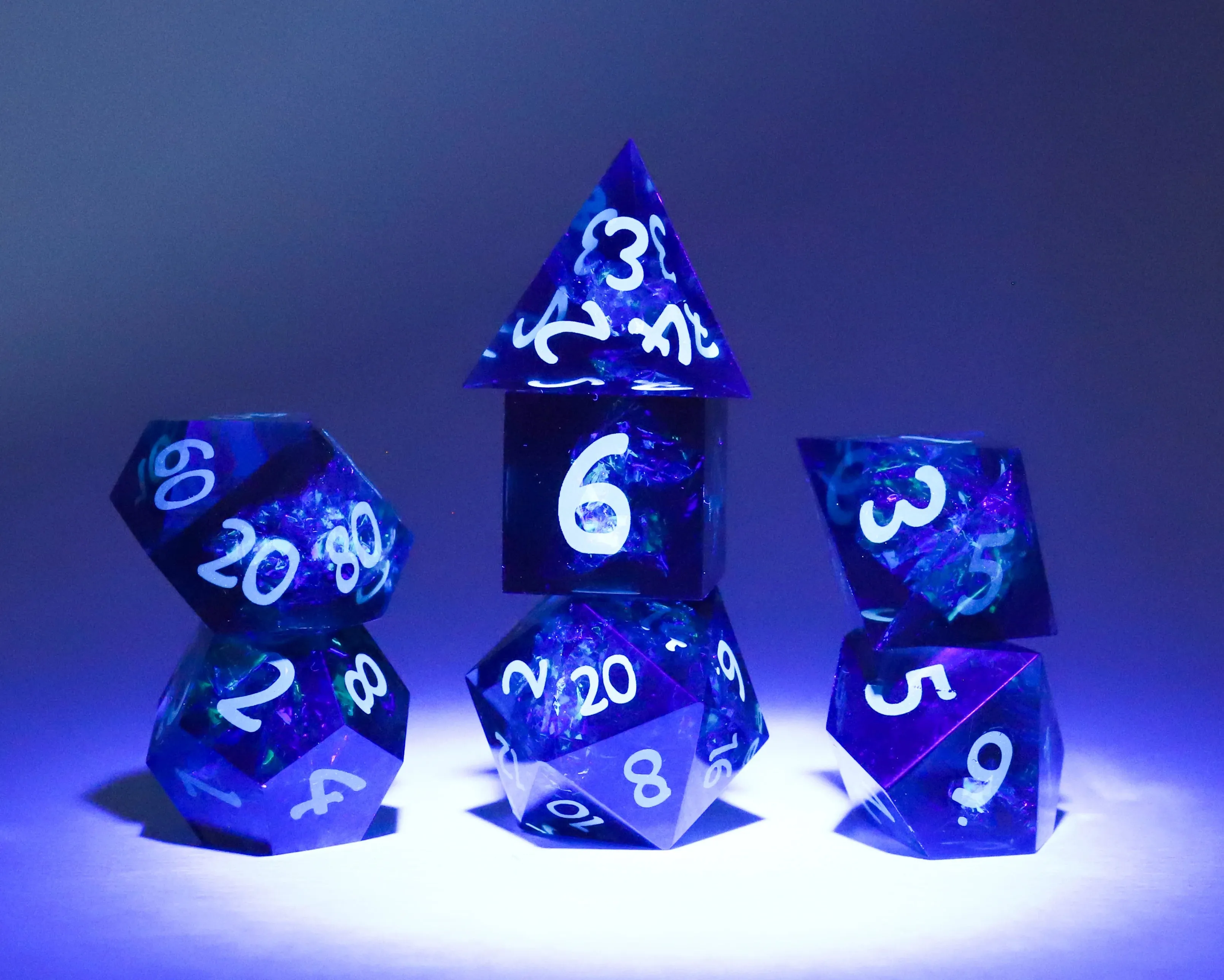 Sirius Dice Set -Black Cloak & Dagger
