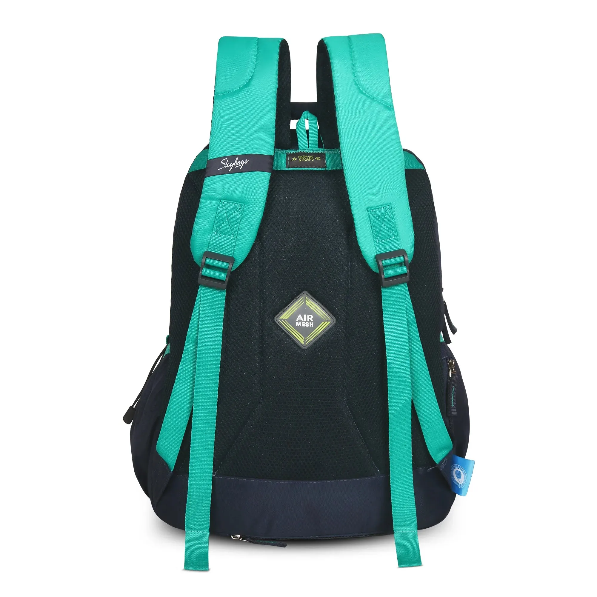 Skybags Shield  02 School Backpack Teal