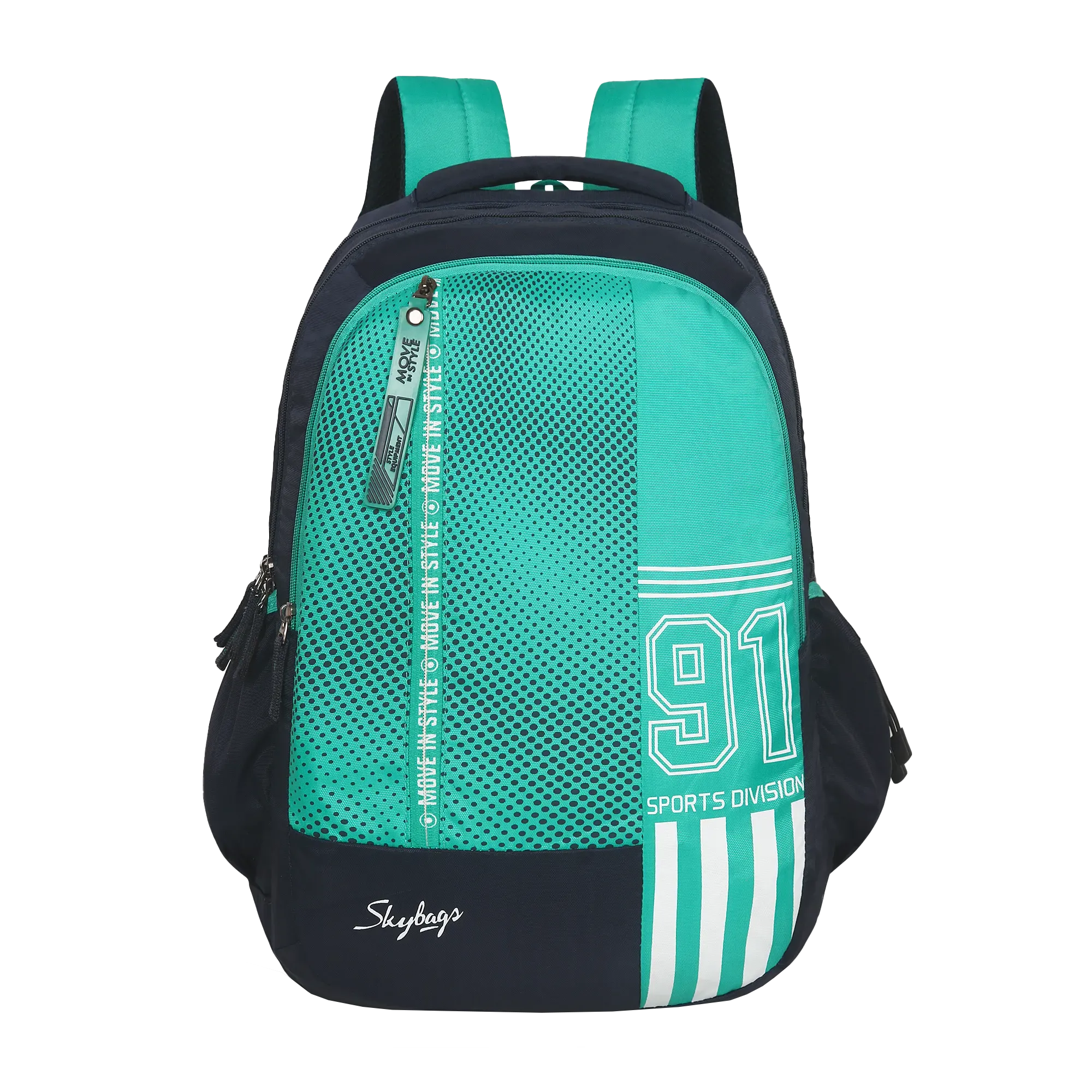 Skybags Shield  02 School Backpack Teal