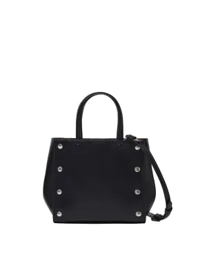 Small Studded Alter Mat Tote in Black