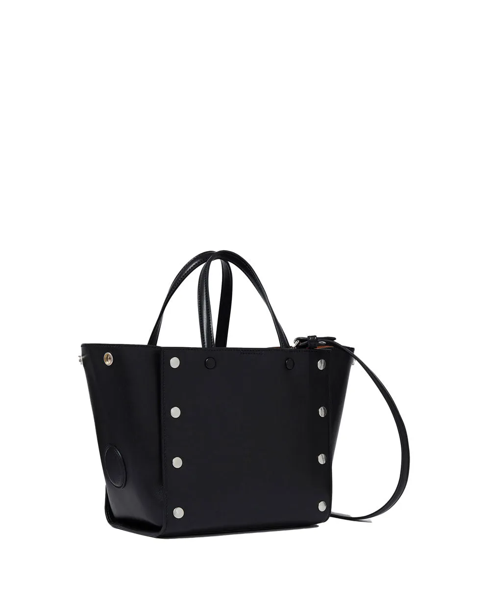 Small Studded Alter Mat Tote in Black