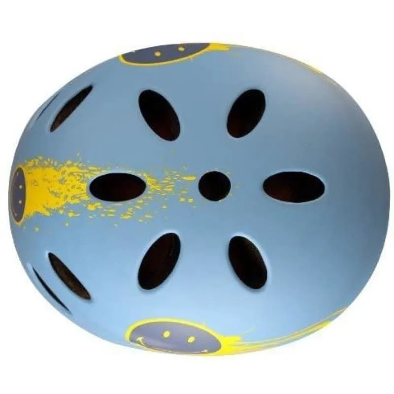 Smiley Street Sunshine Casque Bleu/Jaune