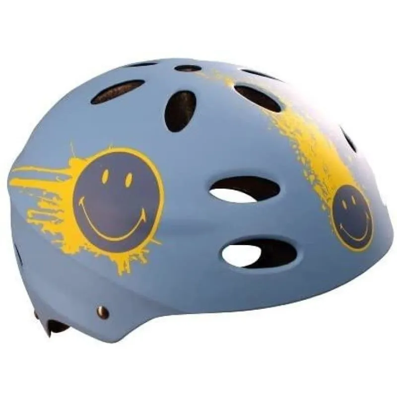 Smiley Street Sunshine Casque Bleu/Jaune