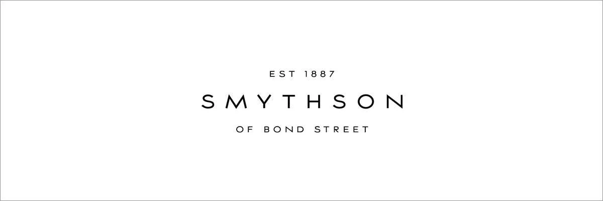 SMYTHSON OF BOND STREET TRAPEZE SHAPED LEATHER CROSSBODY BAG