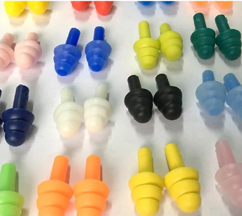 Soft Silicon Coloured Earplugs