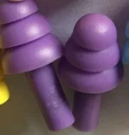Soft Silicon Coloured Earplugs