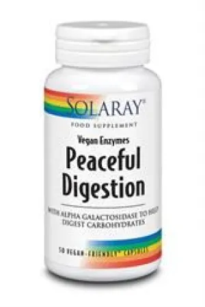 Solaray | Peaceful Digestion | 50vegicaps